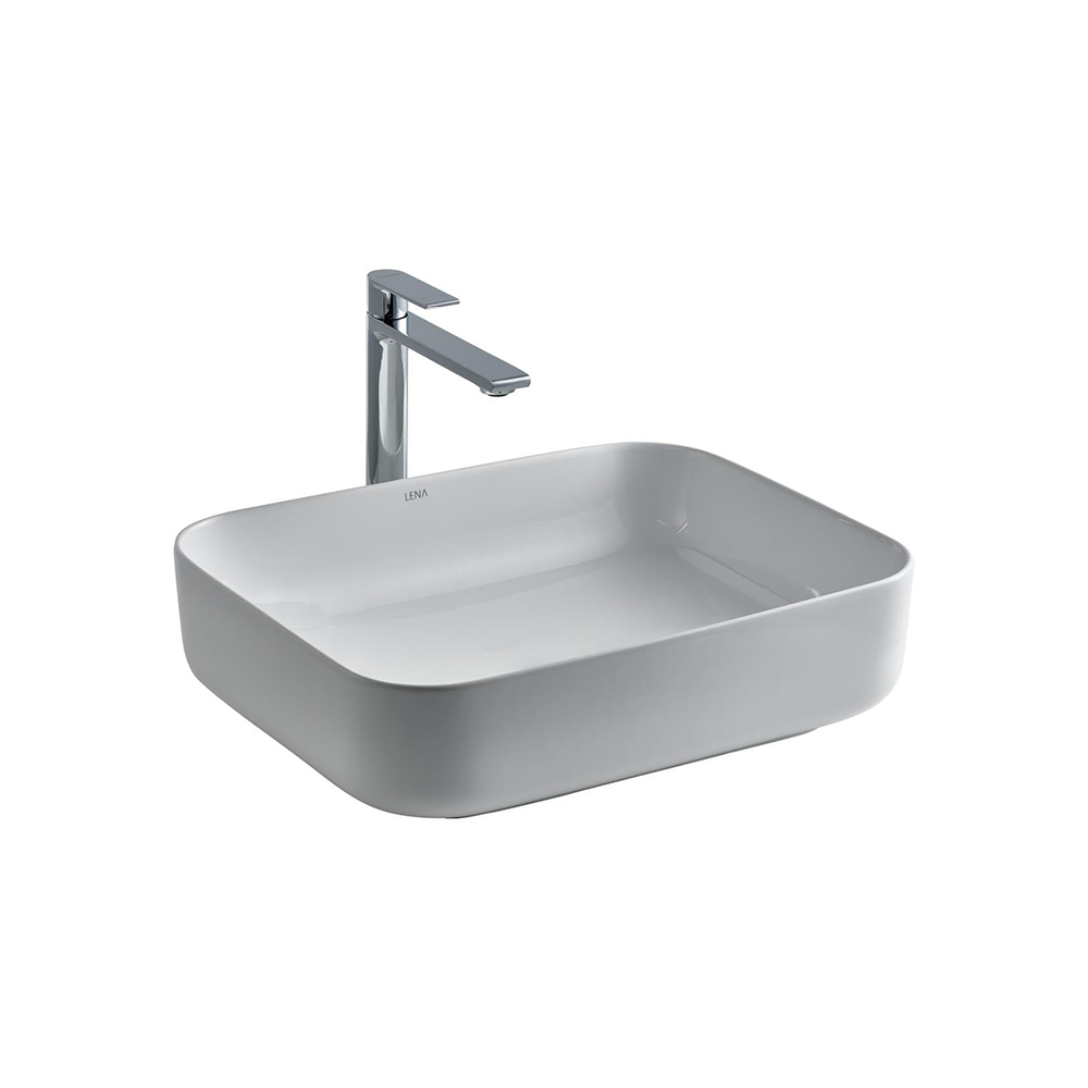 E-4619 Tezgah Üstü Porselen Lavabo